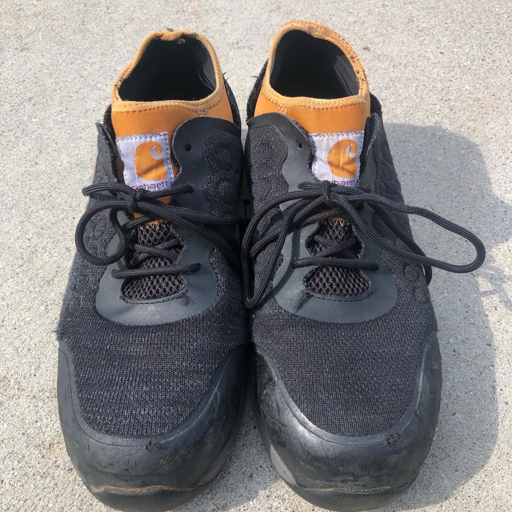 Carhartt Men's Black and Orange Composite Shoes